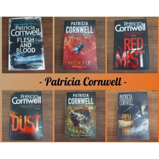 วรรณกรรมนักเขียนชื่อดัง Patricia Cornwell ปกแข็ง มือสอง
