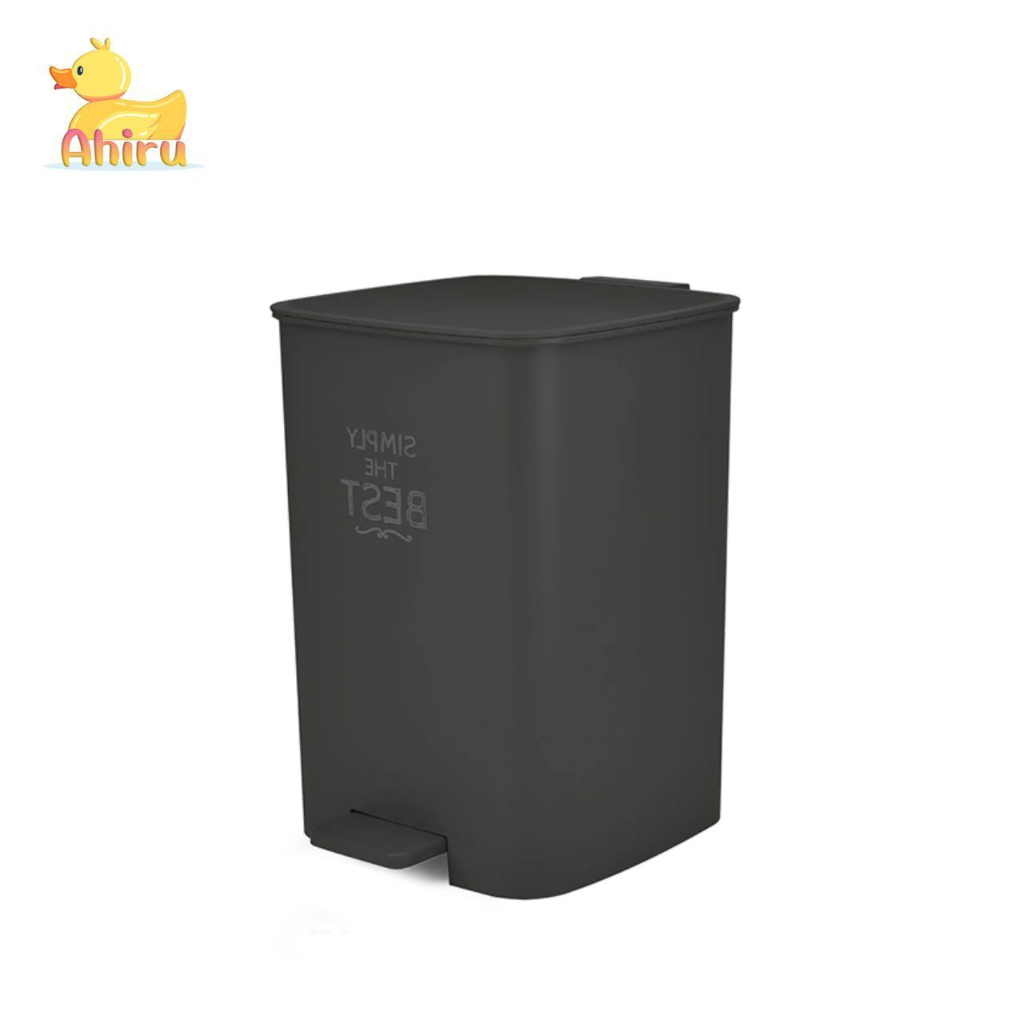 ahiru-ถังขยะมีฝาปิด-ถังขยะแบบเหยียบ-5ล-10ล-ถังขยะ-ถังขยะขนาดใหญ่-ถังขยะแบบเหยียบ-พลาสติก-ถังขยะเหยียบ-trash-can