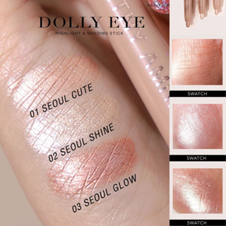 Beauty-Siam แท้ทั้งร้าน !! KATHY DOLLY EYE HIGHLIGHT&amp;SHADING STICK 02 SEOUL SHINE