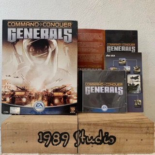 Generals : ลิขสิทธิ์แท้ กล่องใหญ่ ภาษาไทย หายากเลยปกนี้ แผ่นเกมพีซี Pc