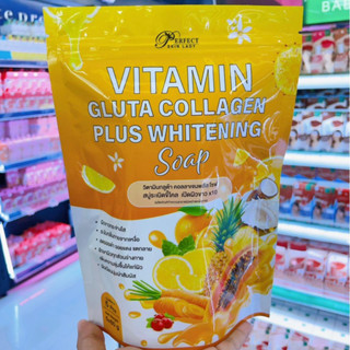 สบู่ระเบิดขี้ไคล VITAMIN สบู่วิตามิน (ซอง มี 5ก้อน )