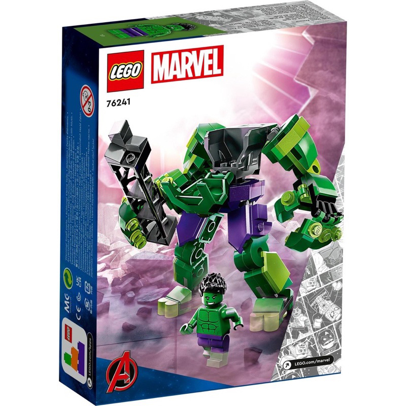 lego-76241-super-heroes-marvel-hulk-mech-armour-v29-ของใหม่-ของแท้-พร้อมส่ง