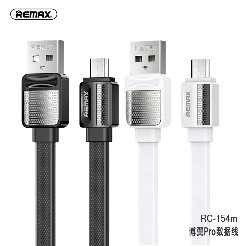 สายชาร์จ-2-4a-remax-rc-154-fast-charging-for-lghtning-micro-type-c-ชาร์จเร็ว-usb-data-cable