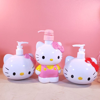 ร้านไทย🇹🇭พร้อมส่ง [หน้าKitty] ขวดสเปรย์น้ำหอม แบบพลาสติก ลาย Hello Kitty ขวดปั๊ม ขวดเปล่า ขวดโลชั่น และอื่นๆ