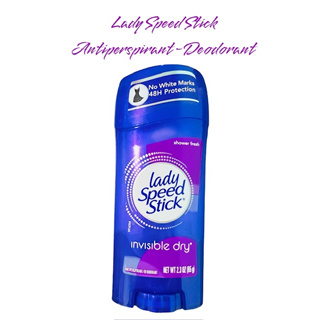 Lady Speed Stick Antiperspirant Deodorant ขนาด 65g ระงับกลิ่นกาย เลดี้ สปีด สติ๊ก