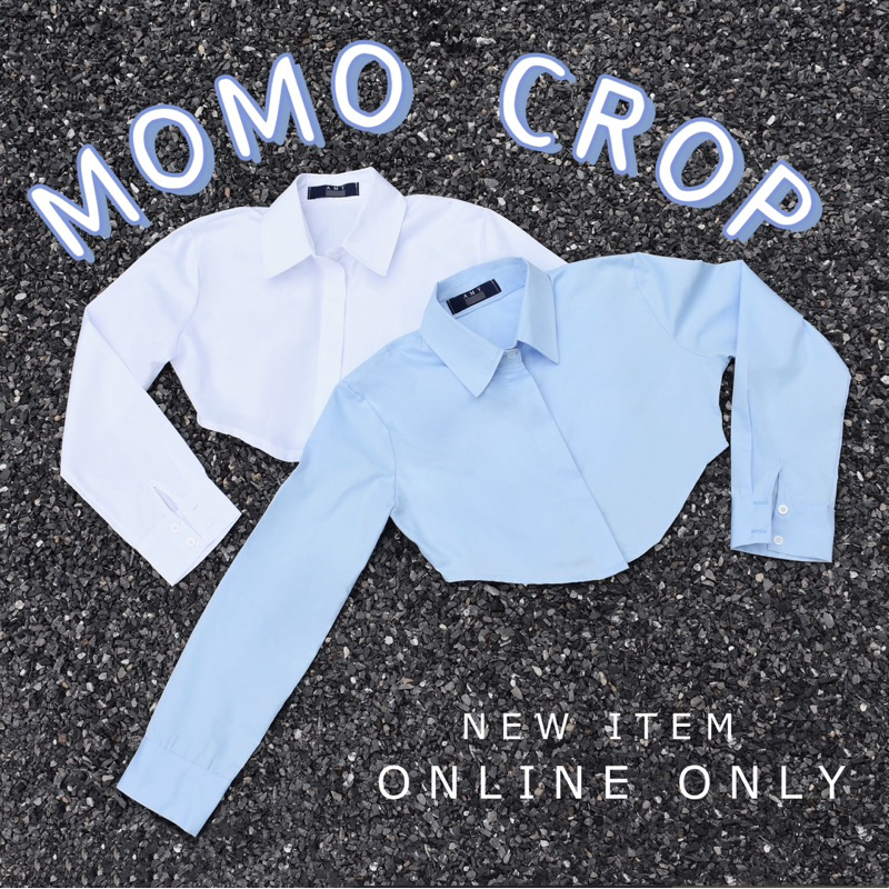 online-only-momo-crop-เสื้อเชิ้ตครอปแขนยาว-y2k