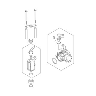 ชุดหัวฉีดน้ำมันเชื้อเพลิง  13400-41HA1-000 1 ชิ้น (suzuki JELATO 125)