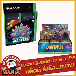 [MTG] Commander Masters Collector Booster Display + Unfinity Draft Booster Display