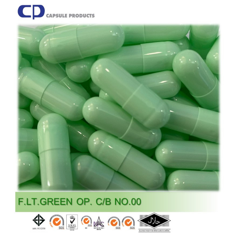 capsule-products-แคปซูลเปล่า-สีเขียวอ่อน-f-lt-green-op-c-b-เบอร์-00-บรรจุ-750-แคปซูล-ห่อ