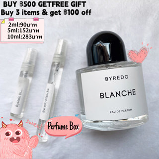 【รุ่นขายดี🔥-แท้💯%】Byredo Blanche / Super Cedar / Rose Of No Mans Land EDP น้ำหอมมินิ เซตน้ำหอม 2ml / 5ml / 10ml