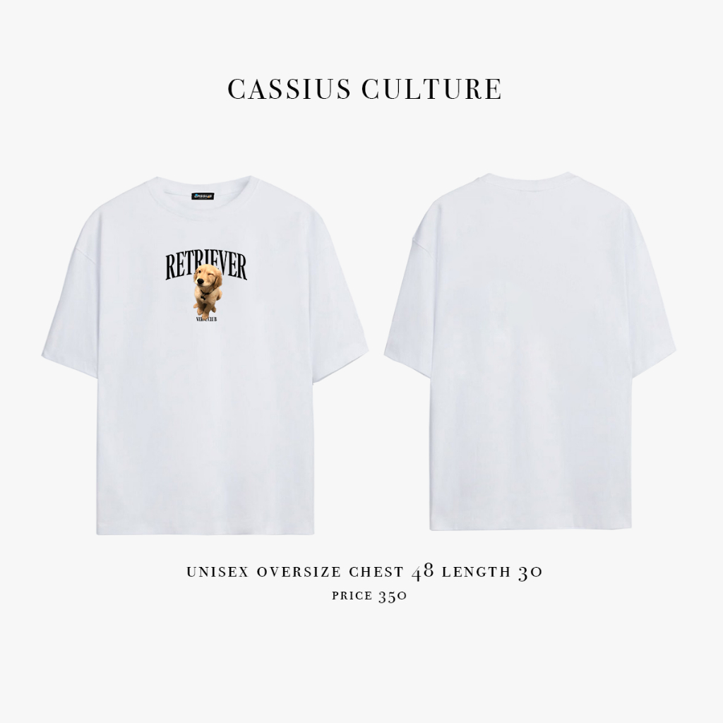 cassius-premium-cotton-oversize-เสื้อยืดสกรีนลาย-พรีเมี่ยม-retriever