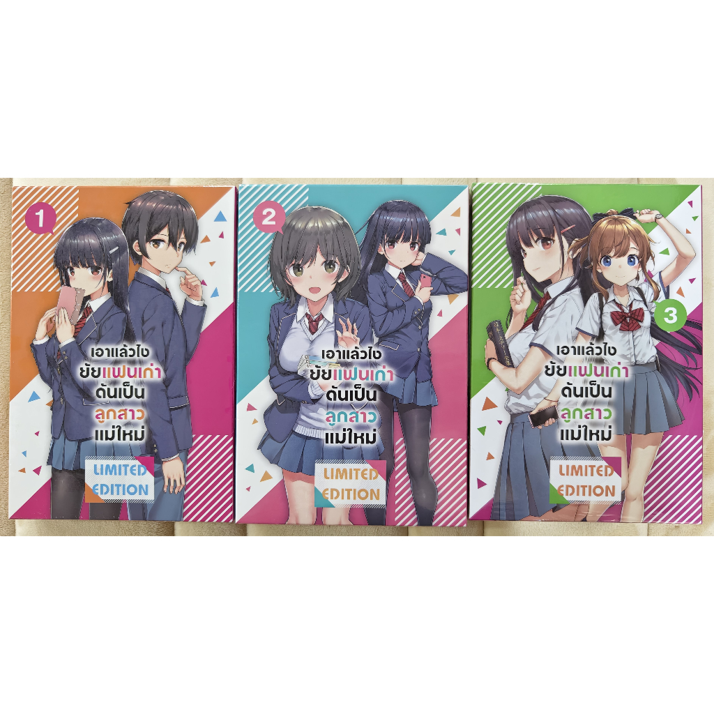 ไลท์โนเวล-เอาแล้วไง-ยัยแฟนเก่าดันเป็นลูกสาวแม่ใหม่-เล่ม-1-3-limited