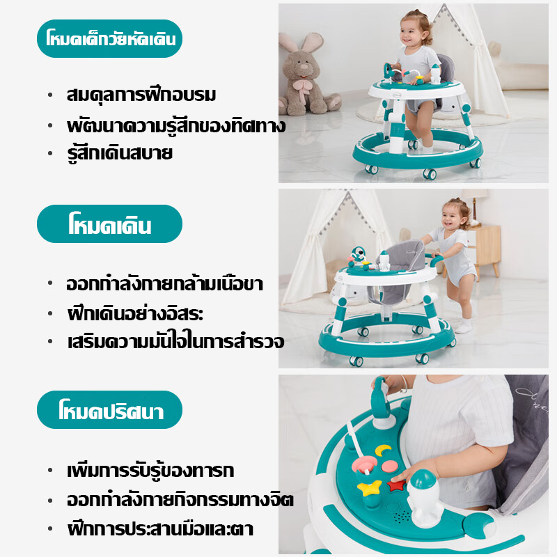 กุมารแพทย์แนะนำ-รถหัดเดินเด็ก-ดนตรี-ของเล่น-ป้องกันขาโก่ง-รถเด็กหัดเดิน-รถกลมหัดเดิน-baby-walker-รถฝึกเดินเด็ก-รถหัดเดิน