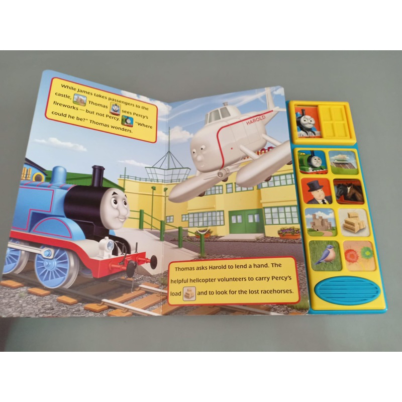 thomas-amp-friends-railway-race-day-หนังสือboardbookมือสอง