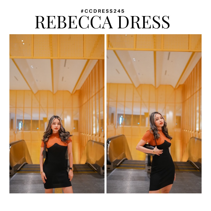 rebecca-dress-พร้อมส่ง