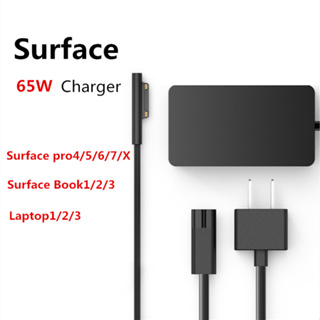 Microsoft Surface Adapter ของแท้ ค่าไฟ 65W 15V 4A สำหรับ Surface Pro 4/5/6/7 Surface Laptop 1/2/3 Surface 1706 สายชาร์จ