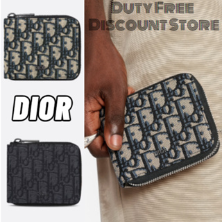 Dior ZIPPED WALLET / กระเป๋าสตางค์ซิปรูด Dior