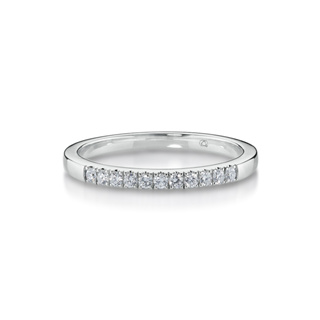 แหวนเพชรแถว Young Micropave Band Ring (RE801)