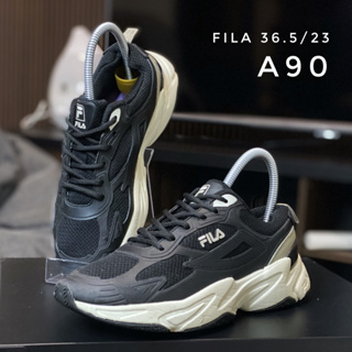 FILA (36.5/23) รองเท้าแบรนด์เนมแท้มือสอง (A90)