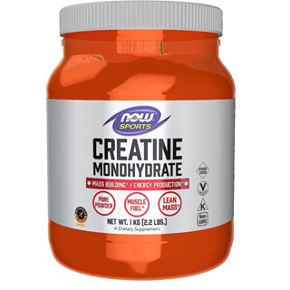 💥สินค้าUSA💥 Now Foods, Sports, Creatine Monohydrate, Pure Powder, 2.2 ปอนด์ (1 กก.)