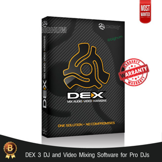PCdj DEX 3 | win|mac| DJ and Video Mixing Software for Pro DJs