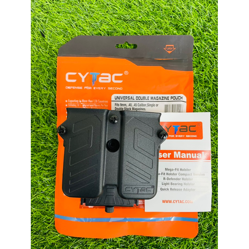 ซองแม็กคู่-cytac-universal-double-magazine-pouch-สามารถไช้กับแม็คได้หลายขนาด-9mm-40-45