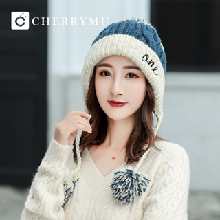 CHERRYMU รุ่น CK23 หมวกไหมพรม One knit wool