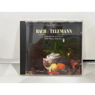 1 CD MUSIC ซีดีเพลงสากล   BACH/TELEMANN    STEREO CCT 734   (B9C73)