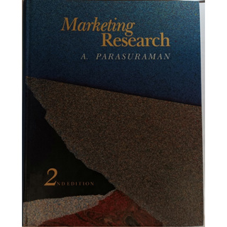 (ภาษาอังกฤษ) Marketing Research *หนังสือหายากมาก*