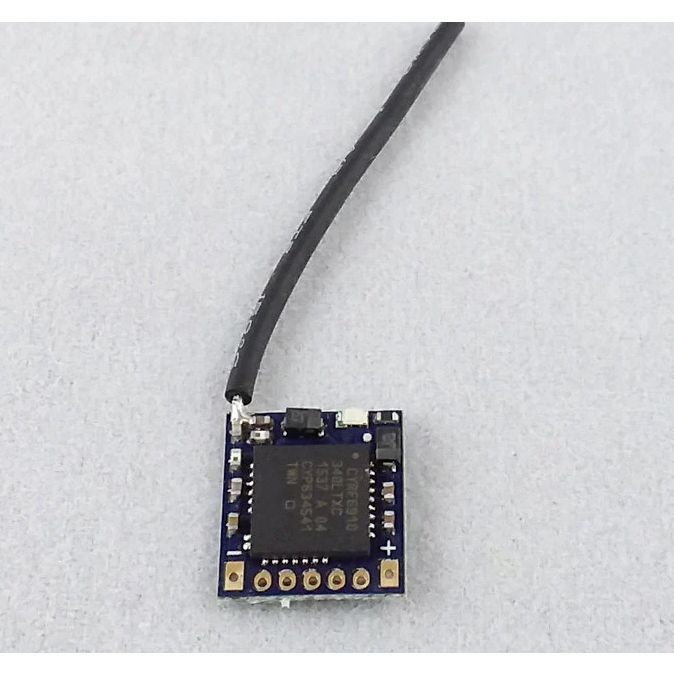 [รีซีฟ] Tiny 2.4G 6CH Receiver Compatible with DSM2 PPM Signal Output ...