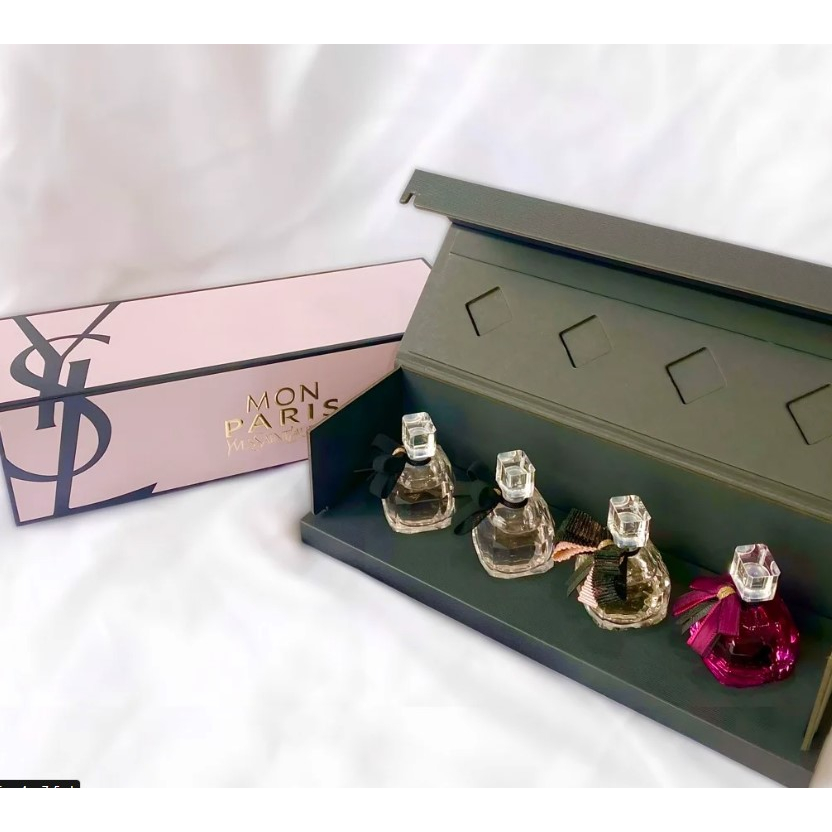 Set YSL Mon Paris Travel Selection 4 x 7.5 ml กล่องซีล ป้ายคิงพาว