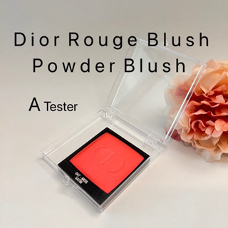 DIOR Rouge Blush Powder Blush "A" - Couture Colour Makeup- Long Wear บลัชออน ปัดแก้ม Dior แท้100%เทสเตอร์กล่องใส..ส่งฟรี