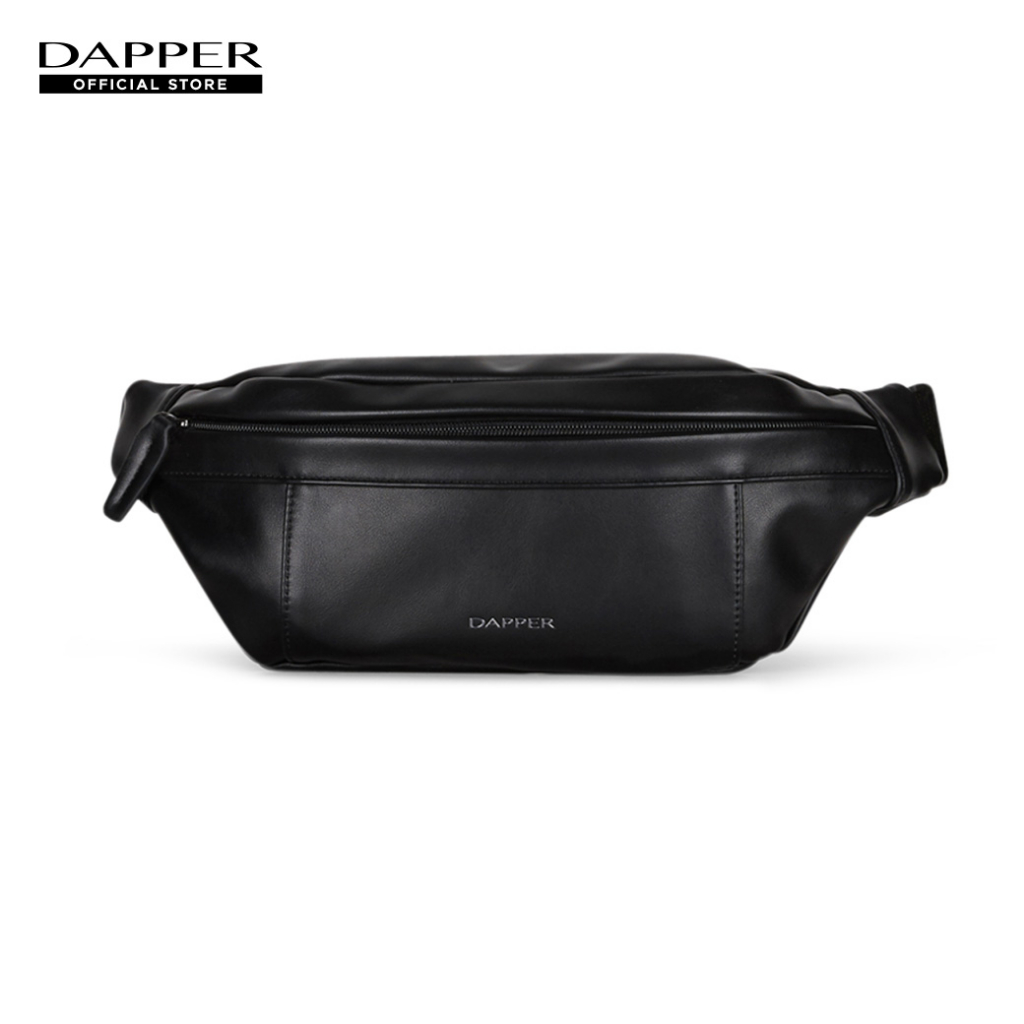 dapper-กระเป๋าคาดอก-essential-belt-bag-สีดำ-bm6b1-214