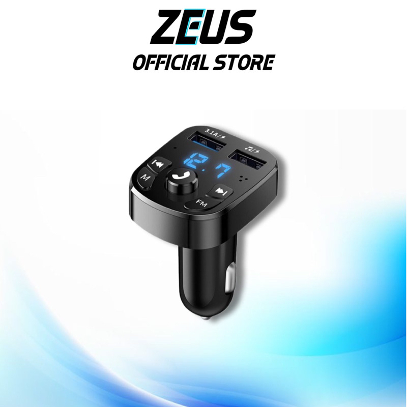 บลูทูธในรถยนต์ X8 Bluetooth Car Kit Fm Transmitter แฮนด์ฟรี เครื่องเล่น