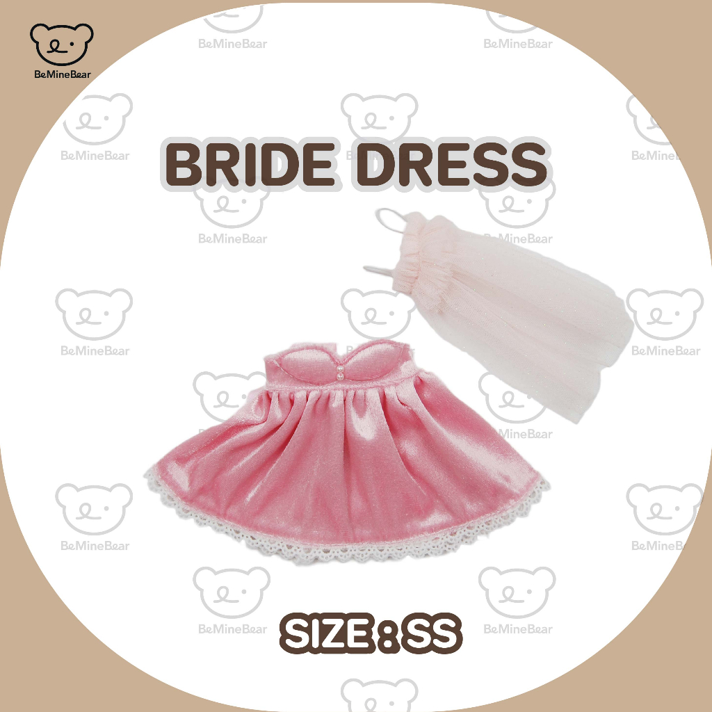 bride-dress-ชุดตุ๊กตาเจ้าสาว-size-ss