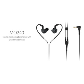 หูฟังอินเอียร์ BEHRINGER MO240 Studio Monitoring Earphones with Dual Hybrid Drivers