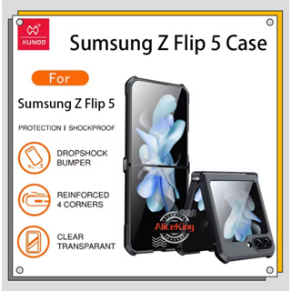 XUNDD Beatle เคส Samsung Galaxy Z Flip 5 / Flip5 / ZFlip5 เคสกันกระแทก เคสกันหน้าจอ เคสกันกล้อง ของแท้