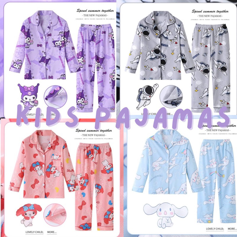 ชุดนอนเด็ก ลายการ์ตูน (พร้อมส่ง) | Shopee Thailand
