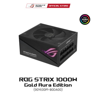 ASUS ROG STRIX 1000W Gold Aura Edition (90YE00P1-B0DA00), Power Supply, ATX12V, 80Plus Gold, 1000W, ARGB