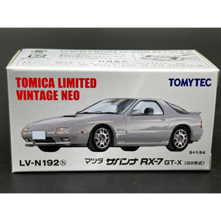 Tomica Limited Vintage NEO LV-N192h Mazda Savanna RX-7 GT-X (Winning Silver M) 1989