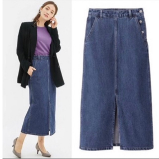 Gu Denim Skirt กระโปรงยีนส์