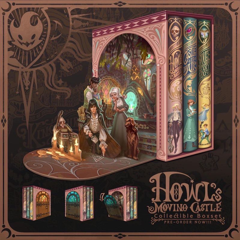 พร อมส ง1เซ ตส ดท าย Limited Howl S Moving Castle Boxset แปลไทย ม อ1