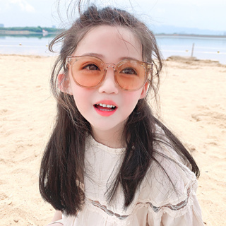 แว่นกันแดดเด็ก แว่นตาเด็กแฟชั่น - เกาหลี ✨ (Girl) กรอบพลาสติก 🕶 สำหรับน้อง 3-6 ขวบ [พร้อมส่งในไทย]