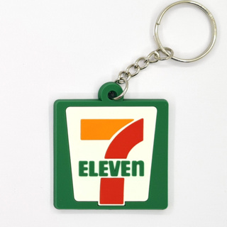 พวงกุญแจยาง Seven Eleven 711 เซเว่น