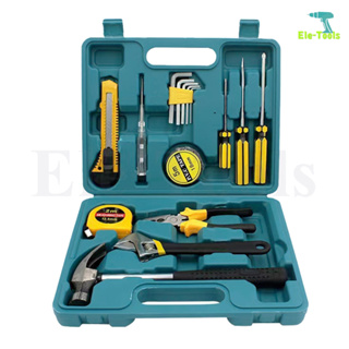 MOLITA TOOLS เครื่องมือช่าง อุปกรณ์ช่าง ประแจ ชุดเครื่องมือช่างอเนกประสงค์ จำนวน 16 ชิ้น