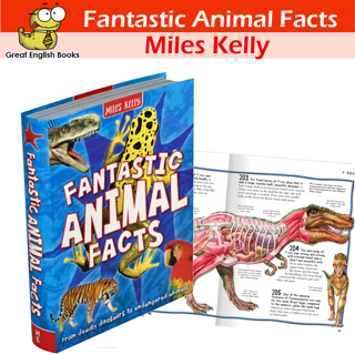 (ใช้โค้ดรับcoinคืน10%ได้) พร้อมส่ง *ลิขสิทธิ์แท้ Original* Miles Kelly: Fantastic Animal Facts Paperback | 384 pages