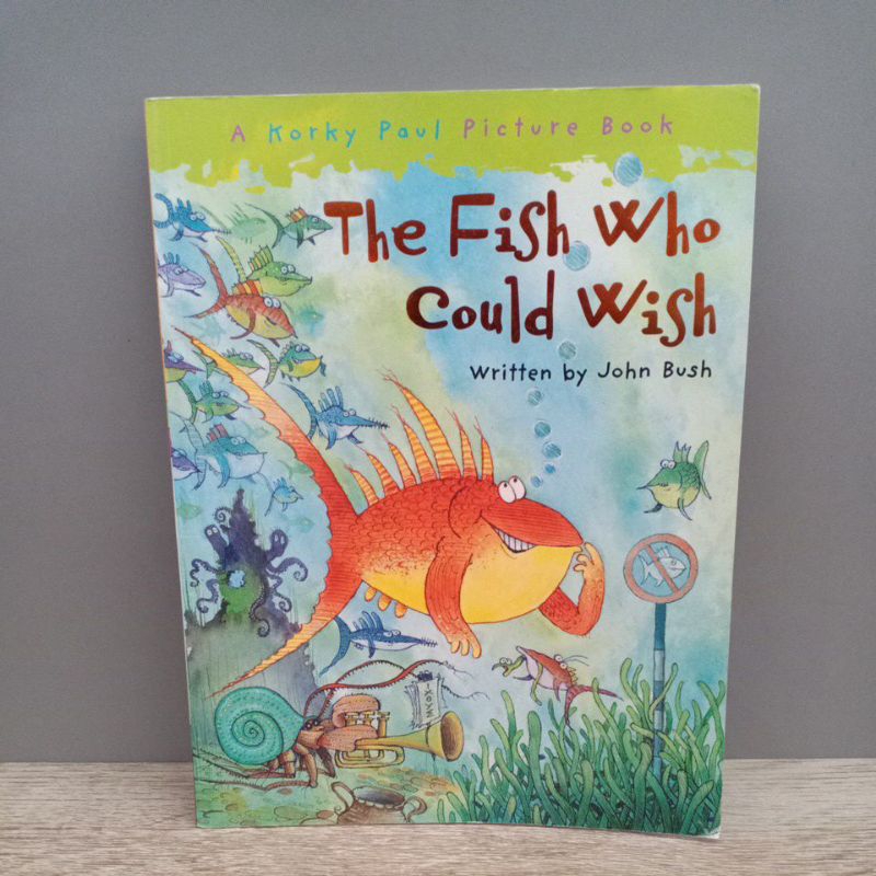 นิทาน-the-fish-who-could-wish-มือสอง-by-john-bush