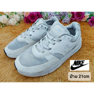 [ป้าย 21 cm] รองเท้าเด็ก Nike สีขาว สภาพ 90-95%