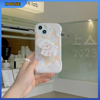 💲คูปองเคลม💲 case for iphone 11 12 เค้กลูกสุนัข นำการสนับสนุน เคส 14 13 12 11 pro max การป้องกันอย่างเต็มที่