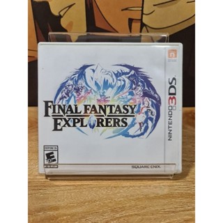 แผ่นเกม Nintendo 3ds เกม Final Fantasy Explorers โซน USA